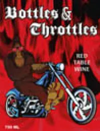 Bottle of Bottles & Throttles Red Wine