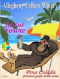 Bottle of Maui Yowie Fruit Wine