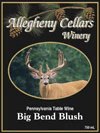 Bottle of Big Bend Blush Blush Wine