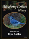 Bottle of Blue Caller White Wine