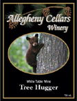 Bottle of Tree Hugger White Wine