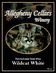 Bottle of Wildcat White White Wine